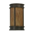 thumbnail image 2 of Meyda Tiffany 146894 Wyant 2 Light 17" Tall Wall Sconce - Gilded Tobacco, 2 of 4