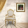 thumbnail image 3 of Vilhelm Kyhn 20x21 Gold Ornate Framed and Double Matted Museum Art Print Titled - In the Lysthus (1858 - 1859), 3 of 4