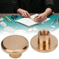 thumbnail image 2 of 20 Set Brass Rivet Account Book Connecting Screws Notebook Binding Belt StudsGold, 2 of 9