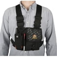 thumbnail image 4 of SetWear SW-05-538 9 x 8.5 in. Radio Chest Pack, Black, 4 of 5
