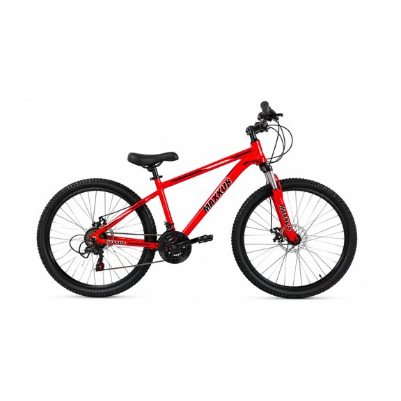 Bicicleta De Montaña Maxxus Rodada 26 21 Velocidades Roja