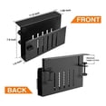 thumbnail image 5 of Desk Side Storage,no Drill Under Desk Cable Management Tray,clamp On Side Desk Organizer,under Desk Storage For Office A, 5 of 5