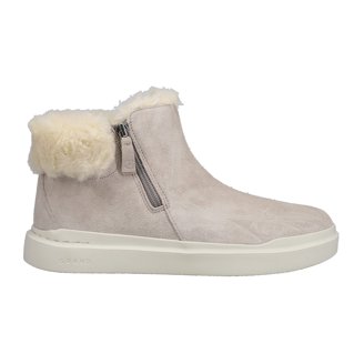 Cole Haan Womens Go-To Park Boot Padded Insole Faux Leather Ankle