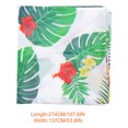 thumbnail image 4 of Banquete Decoración de playa Mantel de hoja tropical (137X274CM Mantel de hoja de tortuga) FRCOLOR HaoMX15740086, 4 of 6