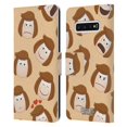 thumbnail image 1 of Head Case Designs Officially Licensed Peanuts Character Patterns Peppermint Patty Leather Book Wallet Case Cover Compatible with Samsung Samsung Galaxy S10, 1 of 6