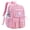 Pink, variant on Mesh Backpack for Daily Heavy Duty See Through Net Bookbag Teen Semi-Transparent Net Back Pack for Beach Swimming Sports Work Travel