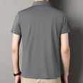 thumbnail image 6 of Lopecy-Sta Shirt for Mens Patterned Short Sleeve Button Placket Casual Business Top with Chest Pocket Comfortable Breathable Knit Tee for Men Work and Casual Occasions, 6 of 8