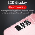 thumbnail image 4 of Dsseng Bluetooth Smart Scale with LED Display for Body Weight & Body Composition  High Accurate Digital Bathroom Scale  Sync with App  USB Rechargeable  10.2”x10.2”x1.2”  1PC  Black, 4 of 8