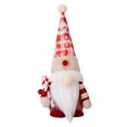 thumbnail image 3 of Christmas Gnome Plush Elf Decorations - Mr. Xmas Holiday Handmade Scandinavian Tomte for Christmas Decorations - Tiered Tray Decor, Holiday Presents, Home Office Table Decorations, 3 of 9