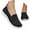 Black, variant on Womens Orthopedic Walking Shoes Mesh Knitted Walking Shoes Women Adjustable Upper Platform Non- Platform Sneakers Lightweight Hands Free Mary Jane Shoes Barefoot Shoe