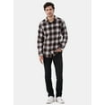 thumbnail image 2 of Burnside Men's Modern Fit Plaid Flannel Shirt with Long Sleeves, Sizes S-2XL, 2 of 5