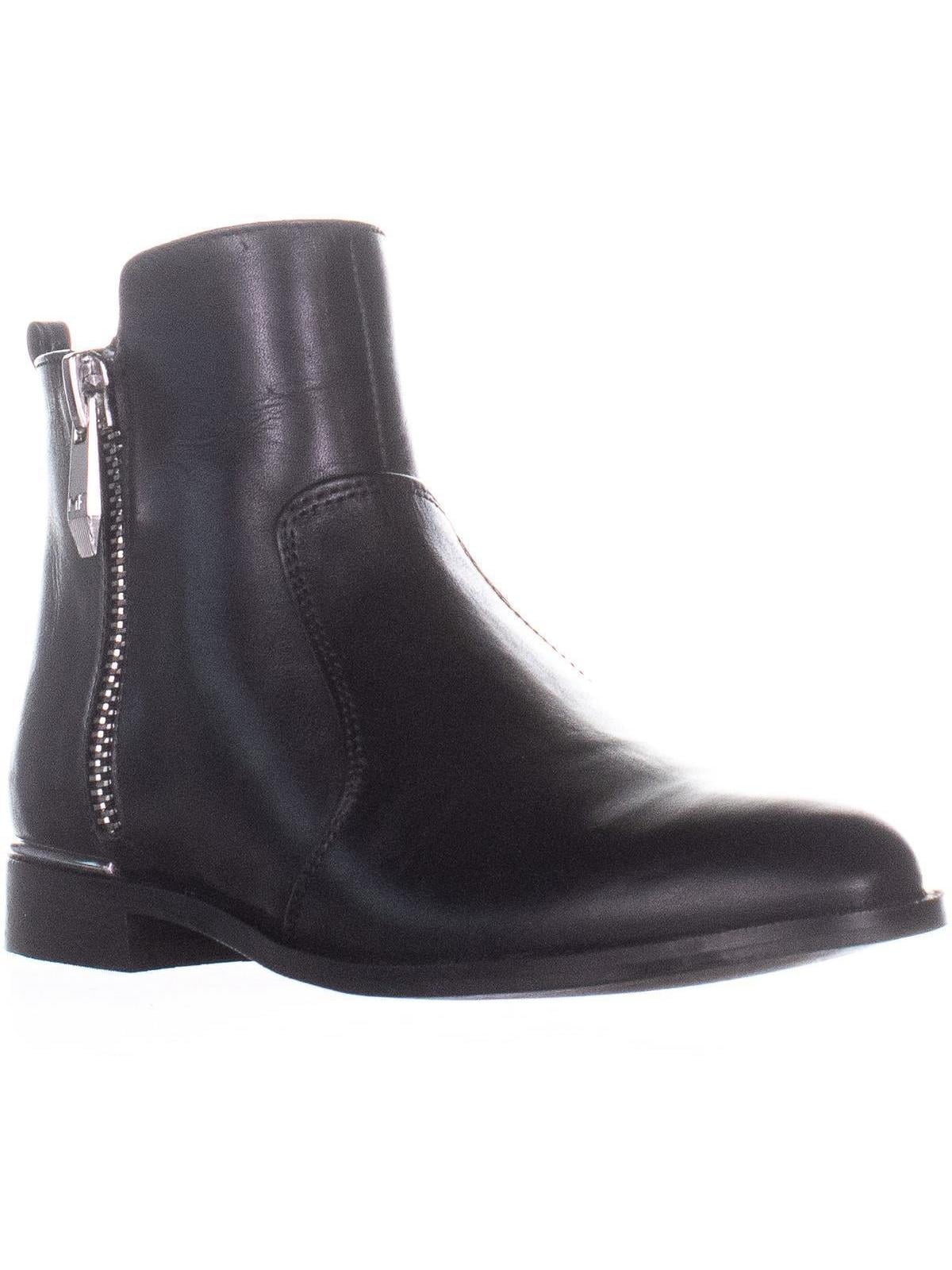 Womens Marc Fisher Rail Ankle Boots, Black Leather, 8 US - Walmart.com