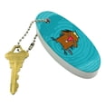 thumbnail image 2 of Angry Beavers Daggett Floating Keychain Oval Foam Fishing Boat Buoy Key Float, 2 of 4