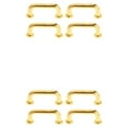 thumbnail image 2 of maskred Arch Shape Pulls for Gate Closet 4Pcs Modern and Functional Gold Large 4 Pcs 2Set, 2 of 6