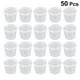 thumbnail image 2 of 50 vasos desechables de plástico de 25 ml, transparentes, con tapas, para gelatina, yogur, mousses y salsas., 2 of 8
