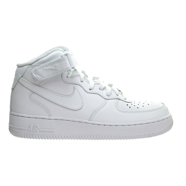 Nike Nike Air Force 1 Mid 07 Le Women S Shoes White White 100 Walmart Com Walmart Com