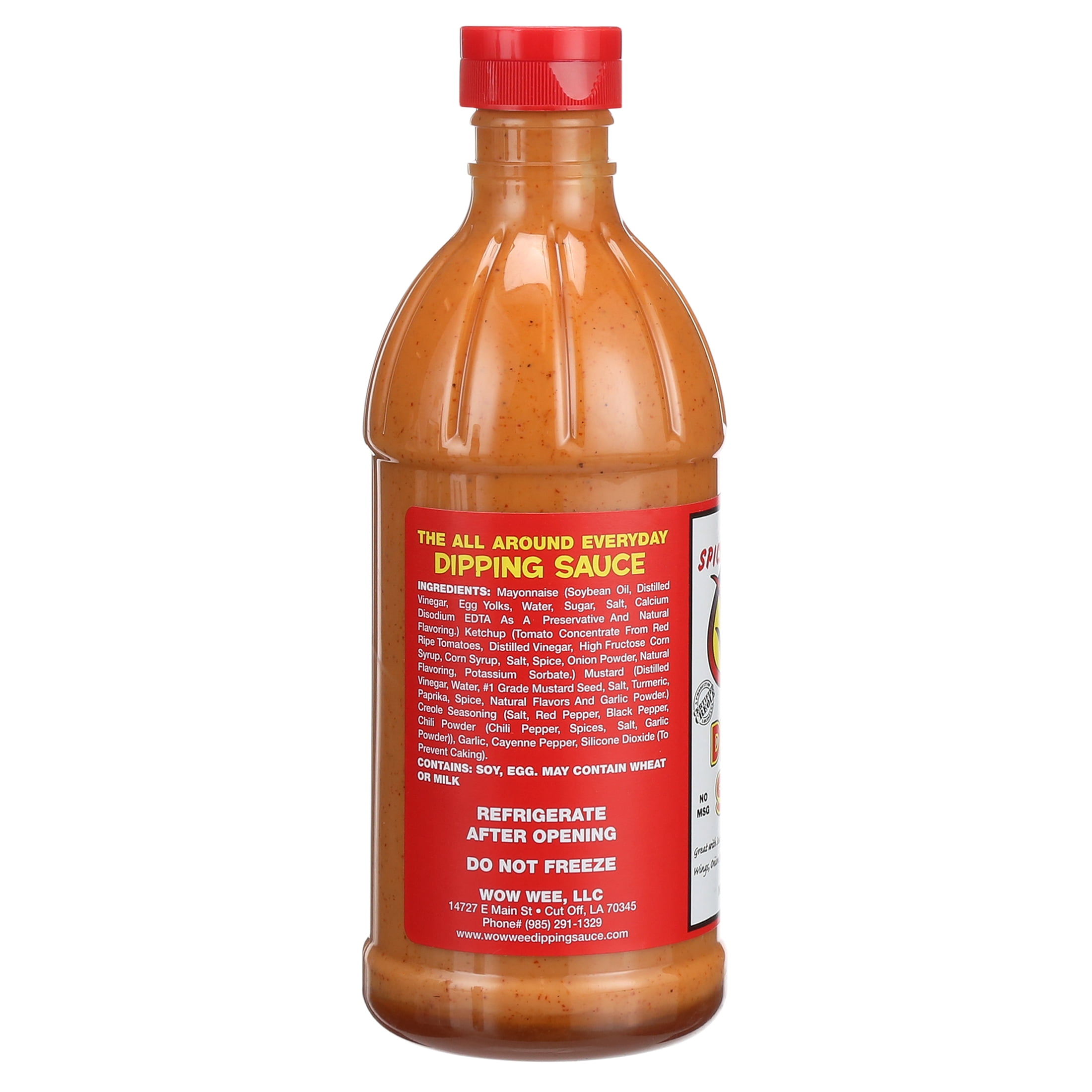 Wow Wee Cajun Dipping Sauce Spicy, 16 OZ