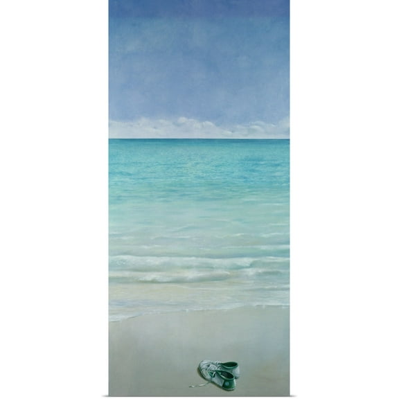 Great BIG Canvas | Rolled Lincoln Seligman Poster Print entitled Green Flash, 1990