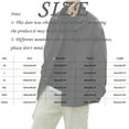 thumbnail image 4 of JHLZHS Welding Jacket Men's Solid Color Jacket Male Loose Casual Denim Jacket Retro Work Coat Fringe Jacket 1023, 4 of 6