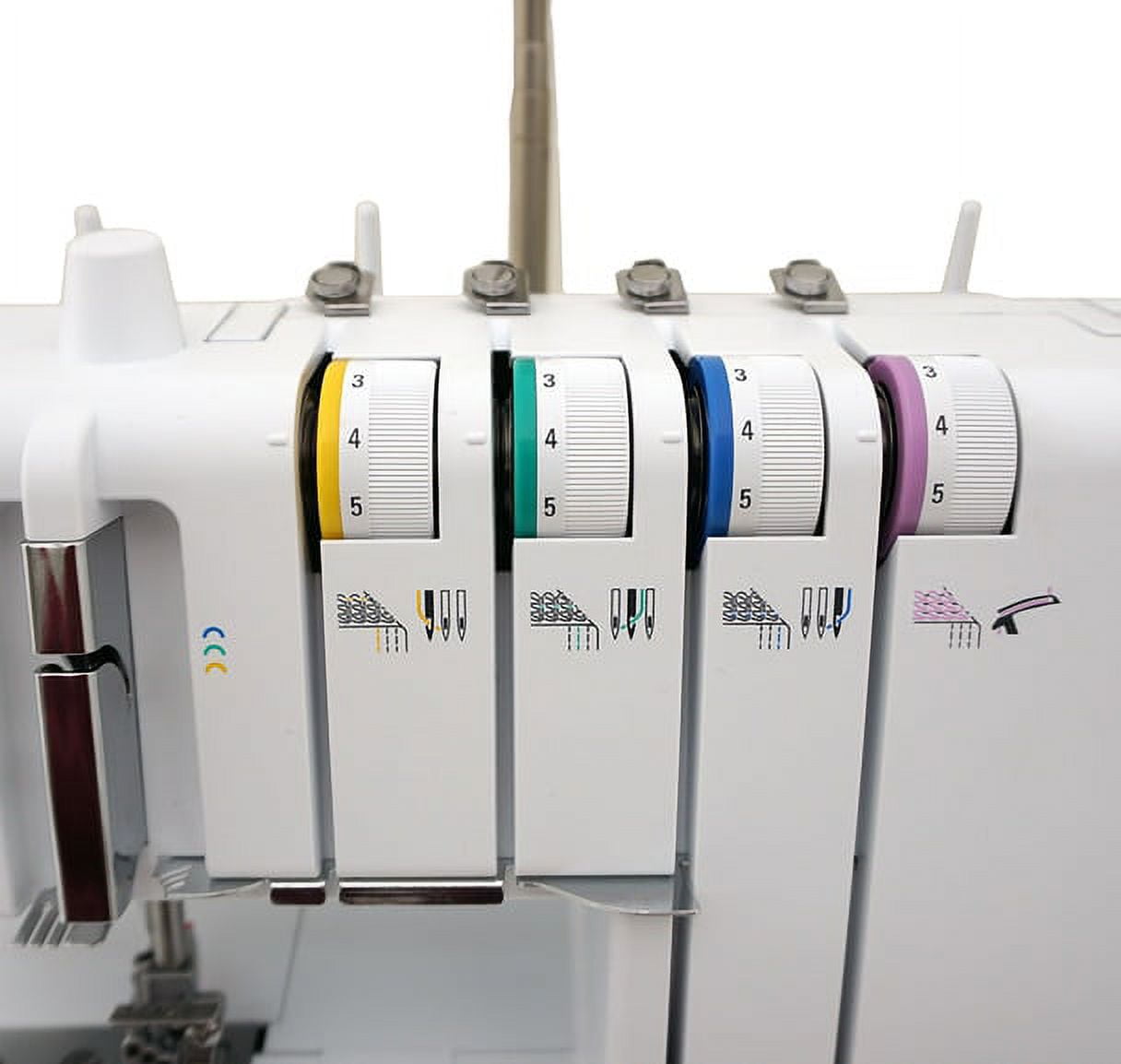 Bernette Funlock B42 Overlock Serger 4 Thread 3 Needle Coverstitch Sewing Machine