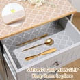 thumbnail image 2 of AOWOO 17.7 Inch x 20 FT Non-Slip Shelf Liner, Non-Adhesive Washable Grease-Proof Cabinet Liner for Kitchen Cabinets, Drawers, Refrigerator, Pantry Shelves, 2 of 7