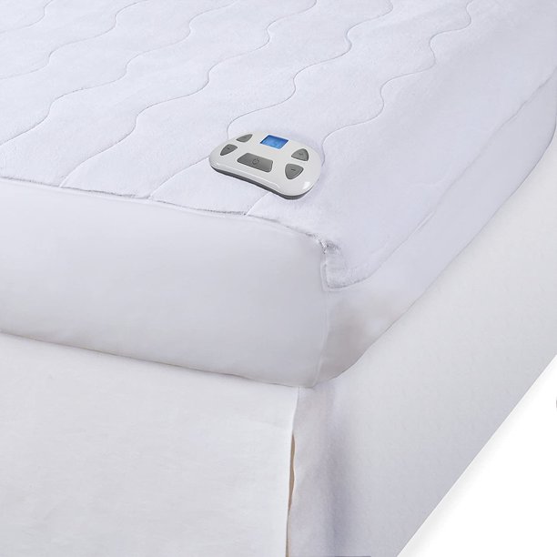 Serta Electric Microplush Heated Mattress Pad with New Digital
