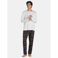 thumbnail image 3 of Holiday Time Print Sleep Pants for Men, Sizes S-XL, 3 of 6