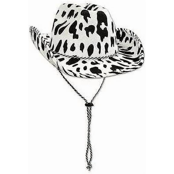 Xiao Hua Cow Print Cowboy Hat