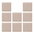 thumbnail image 2 of 8 Piezas Almohadillas de Silicona para Muebles Antideslizantes Cubiertas Premium para Piernas Autoadhesivas Antiarañazos Almohadillas para Pies de cuadrado beige 30mm BLESIY almohadillas para patas de sofá, 2 of 8