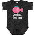 thumbnail image 3 of Inktastic Grandpa Fishing Buddy Girls Fish Girls Baby Bodysuit, 3 of 5