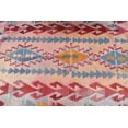 thumbnail image 5 of Tribal Kilim, 3.6x5 ft Accent Kilim, Rugs For Entry, Orange Kilim, Vintage Kilim, Turkish Kilim, Rugs Kilim, Nursery Kilim, 5 of 10