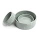 thumbnail image 3 of Pet Bowl Park Life Designs Manor Trixie ovalada (grande/gris), 3 of 3