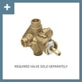 thumbnail image 3 of Moen Wynford Brushed Nickel Posi-Temp(R) Shower Only, 3 of 4