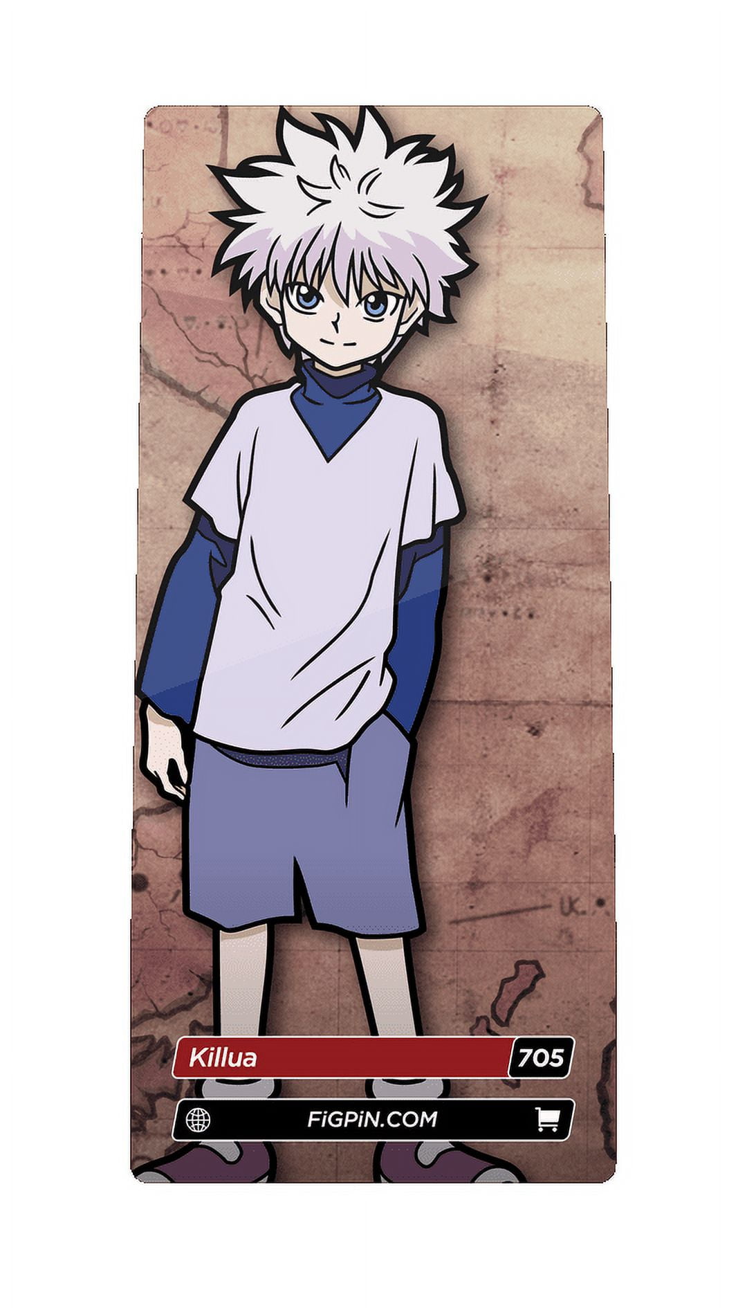 Hunter X Hunter Killua FiGPiN - 3 in Collectible Pin (705