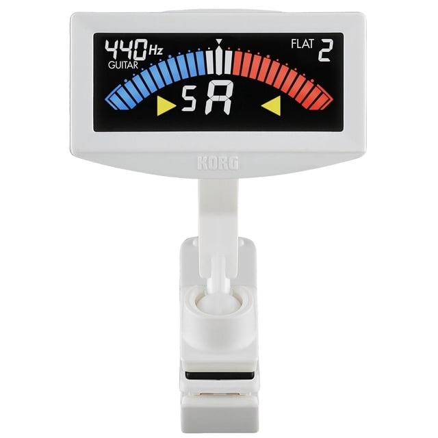 KORG AW-4G-WH AFINADOR PITCHCROW SERIE CLIP-ON COLOR BLANCO