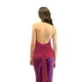 thumbnail image 3 of Vivian's Fashions Top - Halter Neck, Tie Back (Fuchsia, Small), 3 of 3