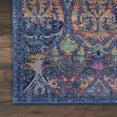 thumbnail image 4 of Nourison Global Vintage Boho Navy/Multicolor 7'10" x 9'10" Area Rug, (8' x 10'), 4 of 8