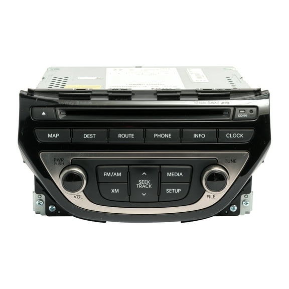 Restored 2013-2015 Hyundai Genesis AM FM Radio w Single Disc CD Player 96560-2M770-1HG (Refurbished)