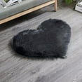 thumbnail image 2 of EIMELI Shaggy Rugs Decorative Non-slip Useful Bedroom Faux Wool Fluffy Mats, 2 of 5