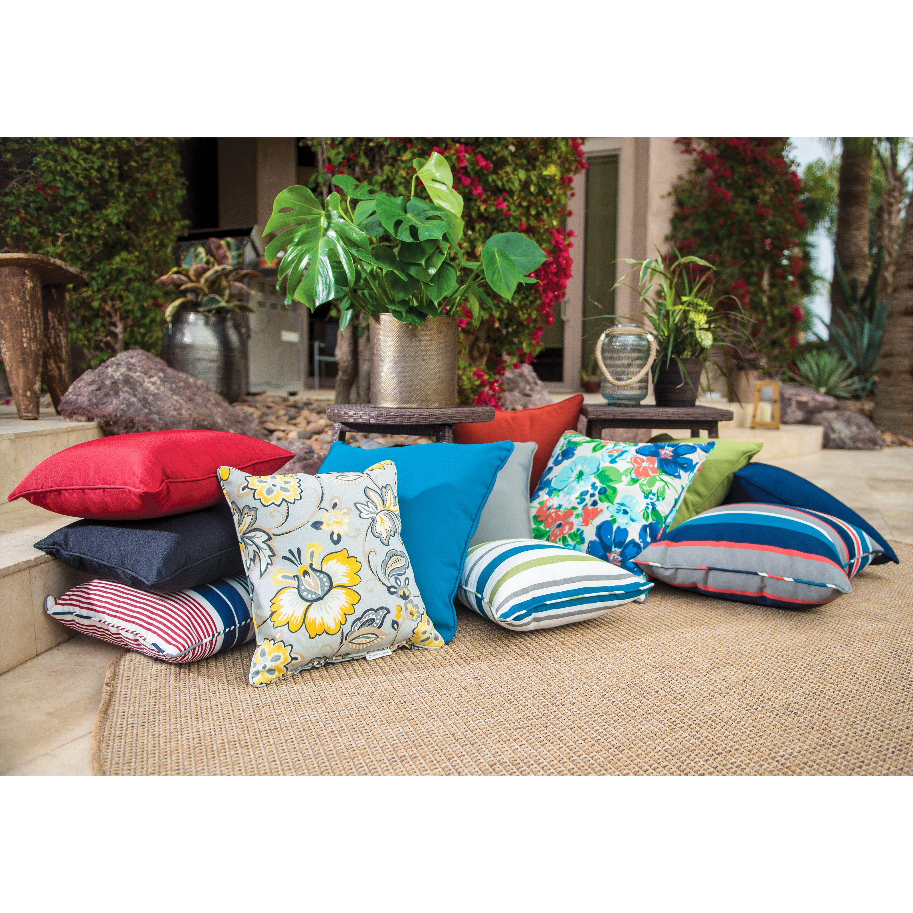 Coral Coast Classic 72 X 22 In Chaise Lounge Outdoor Cushions