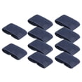 thumbnail image 4 of 10 Piezas de Sujetadores de Cinturón Elásticos, Anillos de Cinturón, Accesorios de Bucle de Cincha, Banda de Retención de Correa para Pantalones, Suje Azul oscuro, 4 of 8