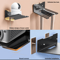 thumbnail image 6 of Salange Mini Projector Wall Shelf Mount/Cable Box, Router, Seasoning Jar Wall Mount/Modem, Router Shelf, Small, 6 of 12