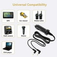 thumbnail image 4 of PGENDAR 2 Output Car DC Adapter For Viore PLCD9V35 9 Dual Screen Portable DVD Player Auto Vehicle Boat RV Plug Power Supply Cord Charger Cable PSU, 4 of 5
