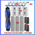 thumbnail image 4 of Compatible con el Robot Aspirador para T80 PRO OMNI/T80 OMNI. Repuesto de Rodillo Principal, Paño de Fregado, Cepillo Lateral, Bolsa para Polvo, Filtro HEPA., 4 of 5