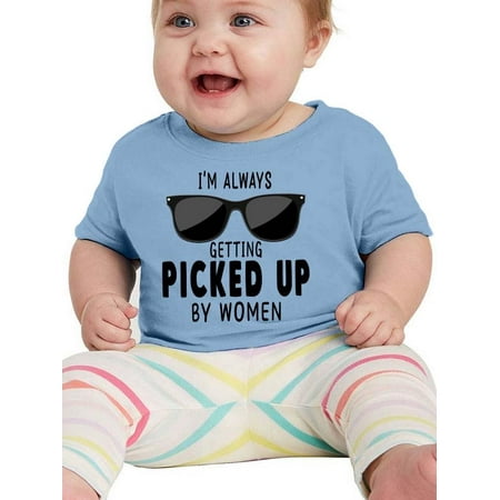 

Getting Picked Up By Women T-Shirt Infant -Smartprints Designs 18 Months