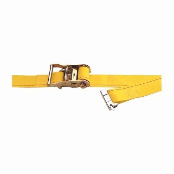 Kinedyne Ratchet Strap,Gray,2 in. Strap W 641601-018GRA