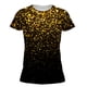thumbnail image 3 of Blusa de manga corta con estampado digital de cuello redondo casual para mujer Pompotops  hkajfhjk461630, 3 of 3