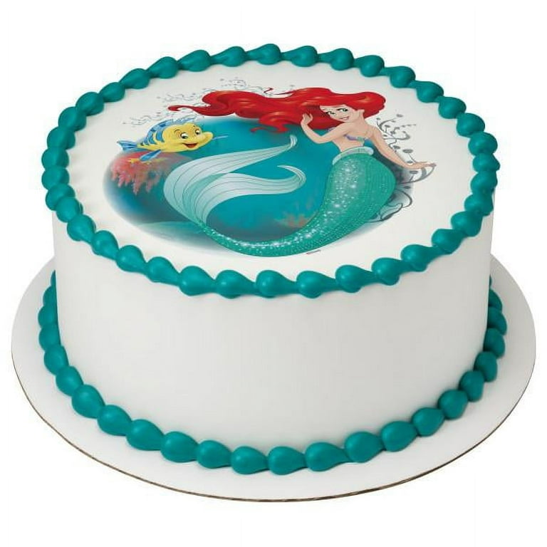 Little Mermaid Cake Topper Princess Topper Mermaid Birthday 