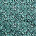 thumbnail image 1 of oneOone Polyester Lycra Teal Green Fabric Abstract Sewing Craft Projects Fabric Prints By Yard 56 Inch Wide, 1 of 4