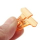 thumbnail image 5 of Vogacara 10 Uds. De pinzas para pinzar uñas de plástico acrílico con curva en C, pinzas portátiles para uñas, herramientas en forma de extensión de Juegos de manicura Naranja Vogacara CE000398-04, 5 of 8